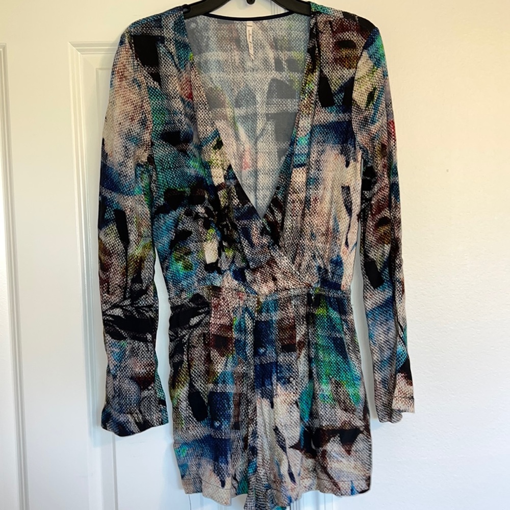 Long sleeve romper